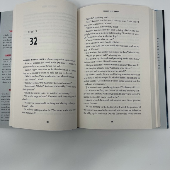 TARGET ALEX CROSS Hardback Book - Picture 4 of 7